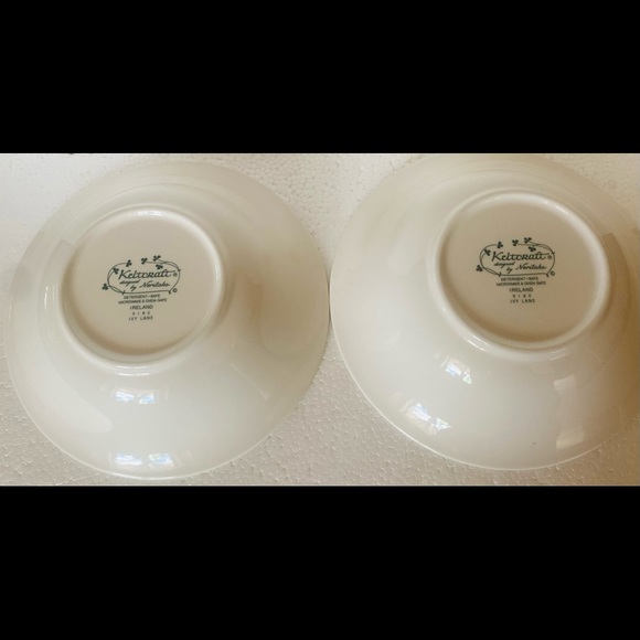 Noritake Keltcraft IVY LANE 9180 Soup Salad Cereal Bowl 7" Ireland Used Set Of 2 - Picture 5 of 5
